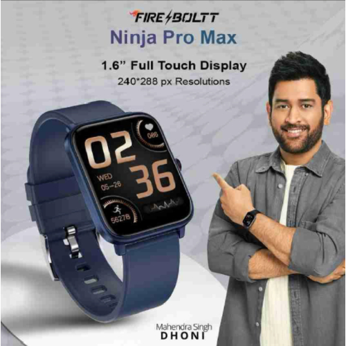 Fire-Boltt Ninja Call Pro Max 2.01” Display Smart Watch, Bluetooth Calling,  120+ Sports Modes, Health Suite, Voice Assistance : Amazon.in: Fashion